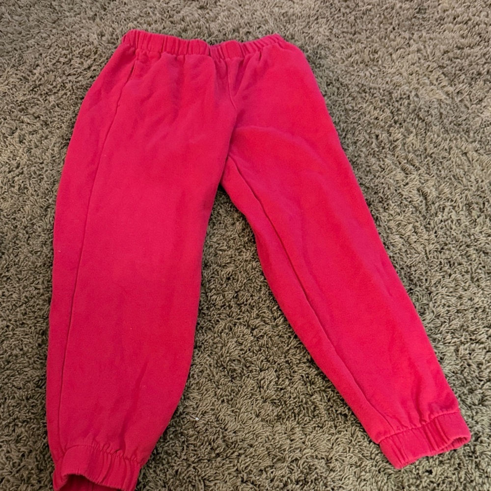 Hollister Vibrant Red Jogger Pants